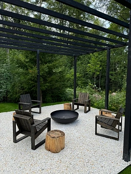 Костровая чаша «Глубокая» 1200 мм