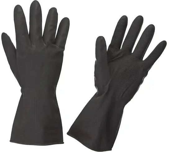 Перчатки КЩС – тип 1, резиновые