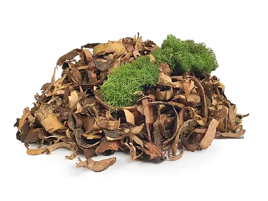 Кора лиственных пород (береза, осина) 2-5 см, 60 л