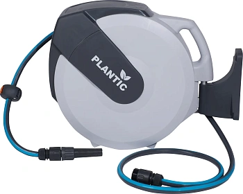 Plantic Катушка со шлангом настенная автоматическая 1/2" (13 мм) 25 м, арт 29661-01, шт