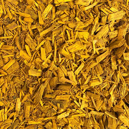 Щепа декоративная, желтая, 60 л