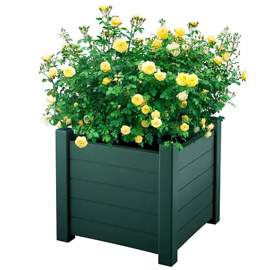 Кашпо Монро, 53 x 53 x 47 см, зеленый