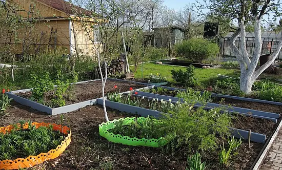 Усилитель универсальный для грядки из ПВХ (h 0,22 м, 0,9-1,0 м), серый, шт