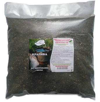 Крапива измельченная ОМУ, высушенная, 1 кг