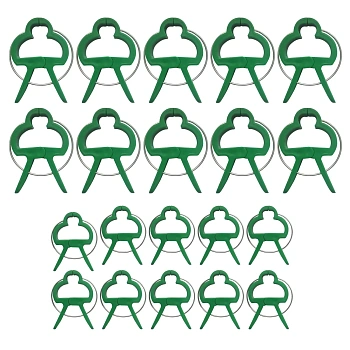 Клипсы для фиксации растений (зеленые), 20 шт/уп