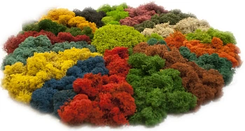 Мох стабилизированный №8 зеленое яблоко, 30*40 см, пак