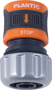 Plantic Коннектор c металл фиксатором 1/2-5/8" light 39378-01, шт