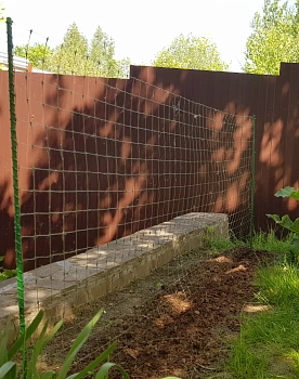 Шпалера для гороха (сетка в комплекте), композитная,  200 * h 100 cм, уп