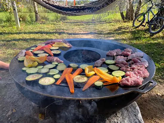 Гриль-кольцо для костровой чаши 800 мм