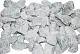 Щебень мраморный серый, 20-40 мм, 1000 кг, биг-бэг