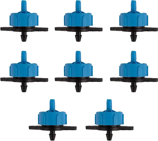 AQUAREL, Деталь №20, Капельница компенсированная 4 мм, 8л/ч, 8 шт/уп