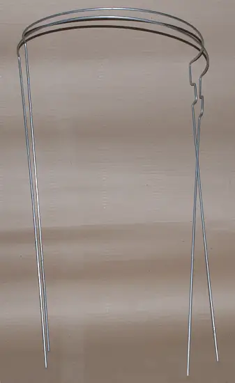 Кустодержатель круглый  средний (из 2х полудуг), металл, h 75 * Ø 50 см, уп