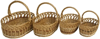 Набор корзин "Польша", в наборе 4 шт 