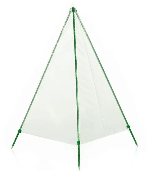 Укрытие для растений "Пирамида" (2 чехла + композитный каркас), h 1,0 * 0,75 м, уп