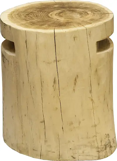 Табурет-чурбак дубовый, Ø 20-25, h 36-40 см