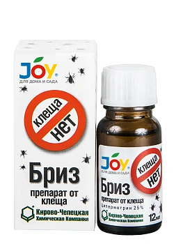 JOY Клеща нет БРИЗ, флакон 12 мл