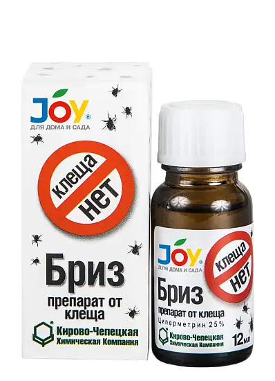 JOY Клеща нет БРИЗ, флакон 12 мл
