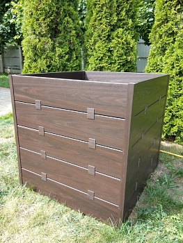 Компостер фактурный, венге, 1600 л, уп