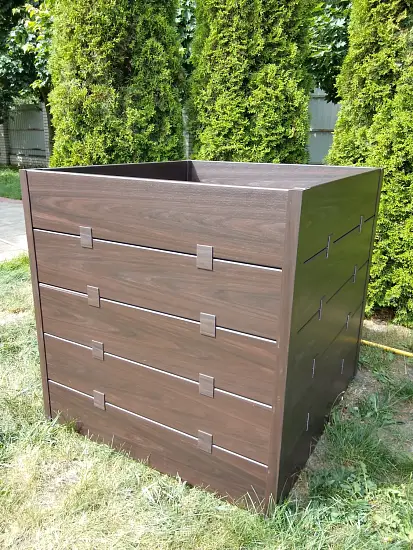 Компостер фактурный, венге,  800 л, уп