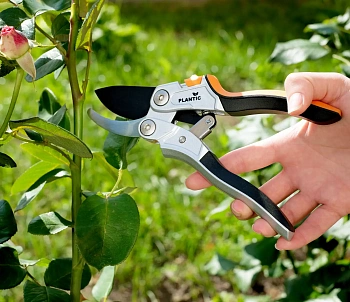 Plantic Секатор плоскостной c рычажным механизмом Pro81 25281-01, шт