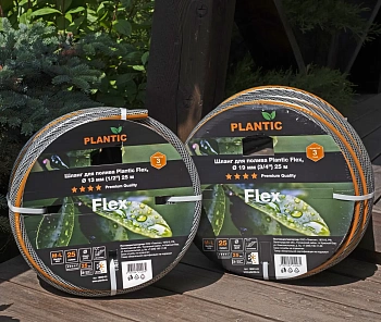 Plantic Шланг садовый Flex, Ø 19 мм (3/4") 25 м, арт 19001-01, шт