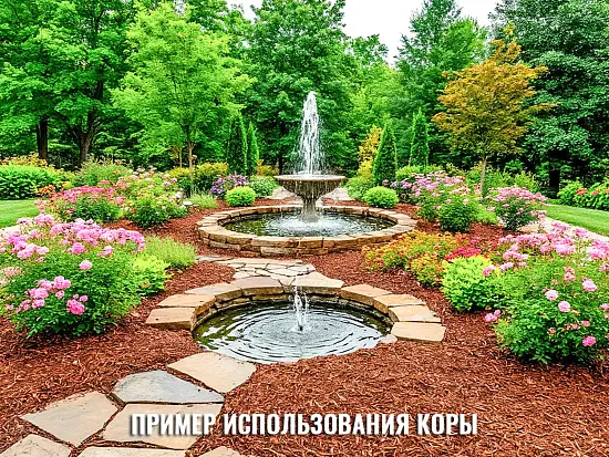 Кора лиственницы 2-5 см, 60 л