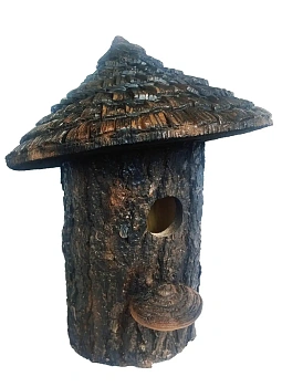 Скворечник пенополиуритановый "Желудь", желтый 