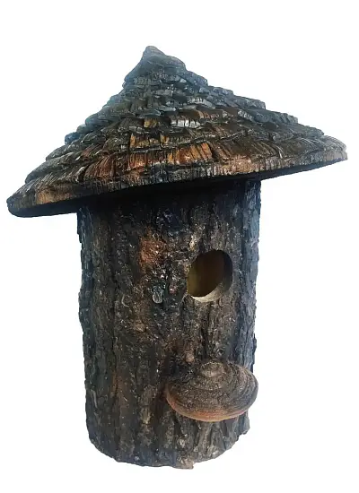 Скворечник пенополиуритановый "Желудь", желтый 