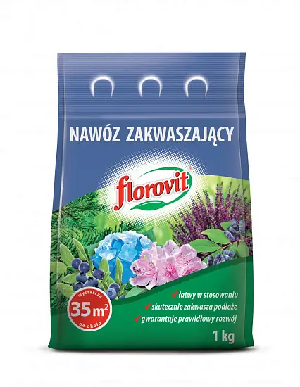 Florovit гранулированный Закисляющее удобрение, пакет 1 кг