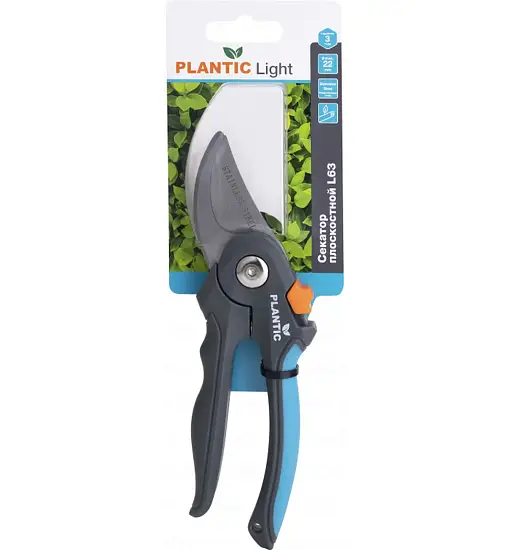 Plantic Секатор плоскостной L63 light, арт 25263-01, шт