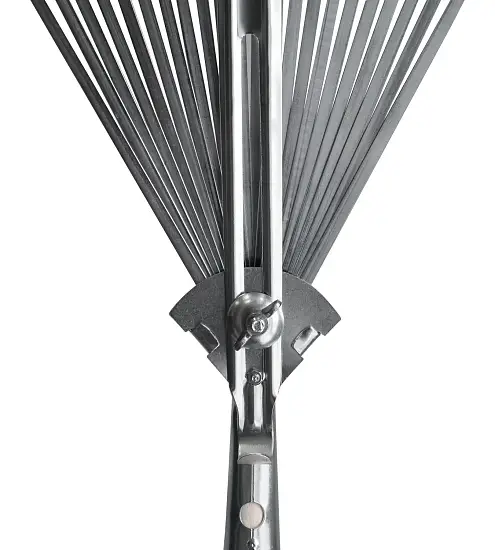 Plantic Грабли веерные регулируемые Pro, арт 33380-01, шт