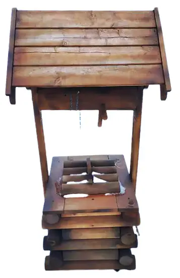 Садовая миниатюра "Колодец"