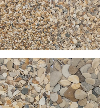 Галька с ракушкой каспия №2, 5-7 мм, ~30! кг 