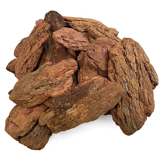 Кора лиственницы Галтованная 9-20 см, 60 л