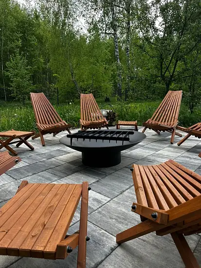 Костровая чаша «Сфера ROUND» 1200 мм