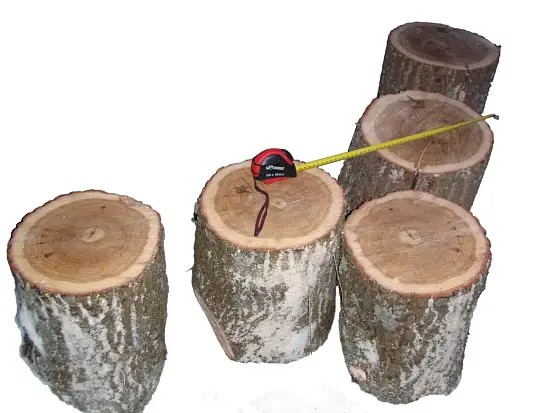 Чурбак дубовый, Ø 20-25, h 30 см