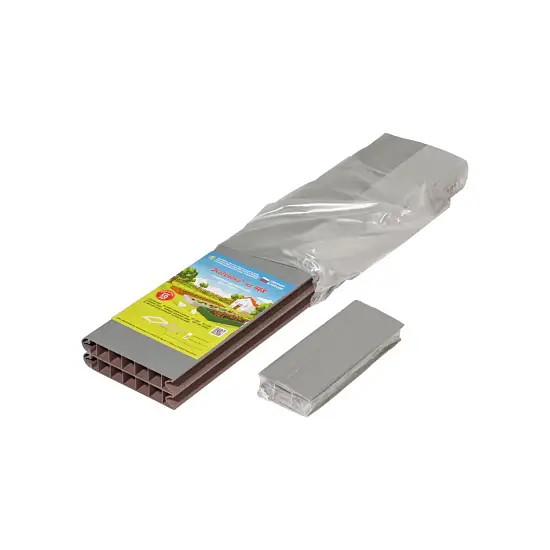 Усилитель универсальный для грядки из ПВХ (h 0,22 м, 0,9-1,0 м), серый, шт