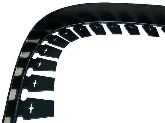 Бордюр секциями ГеоПластБорд "Стафф"  60, черный, 0,060 x 2.0 м, шт