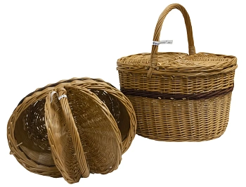 Корзина для пикника "Француженка", шт 