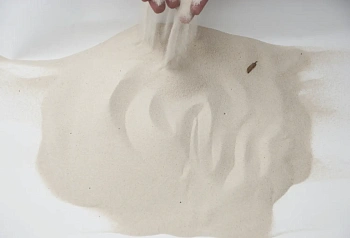 Песок кварцевый белый (фр до 1 мм), 25 кг