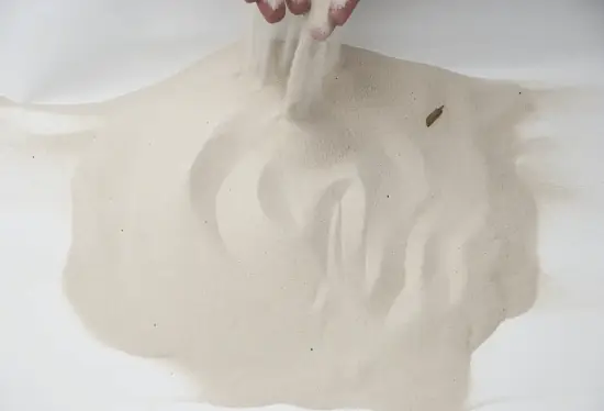 Песок кварцевый белый (фр до 1 мм), 25 кг