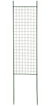 Шпалера прямоугольная с решеткой, композитная,  40 * h 180 см, шт