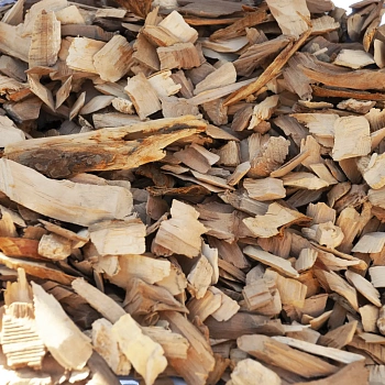 Щепа натуральная, лиственных пород, 60 л 