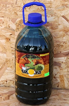 Жидкое удобрение "Коровий", БИУД, 5 л