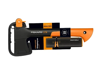 Fiskars, Универсальный топор  Х7 + точилка, арт 1020183