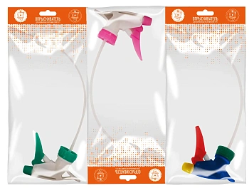 Опрыскиватель рычажковый (триггер 67)  на пластиковую бутылку, арт 466476, шт