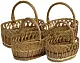 Набор корзин "Польша", в наборе 4 шт 