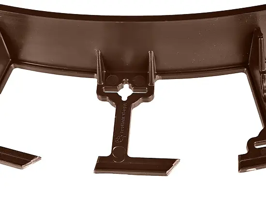 Бордюр секциями ГеоПластБорд, черный, 0,045 x 1 м, шт