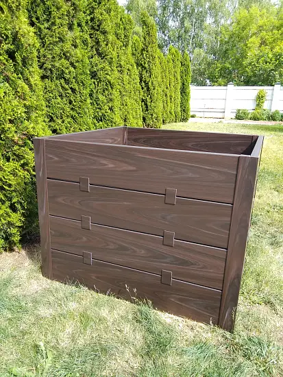 Компостер фактурный, венге,  800 л, уп