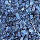 Щепа декоративная, синяя, 60 л